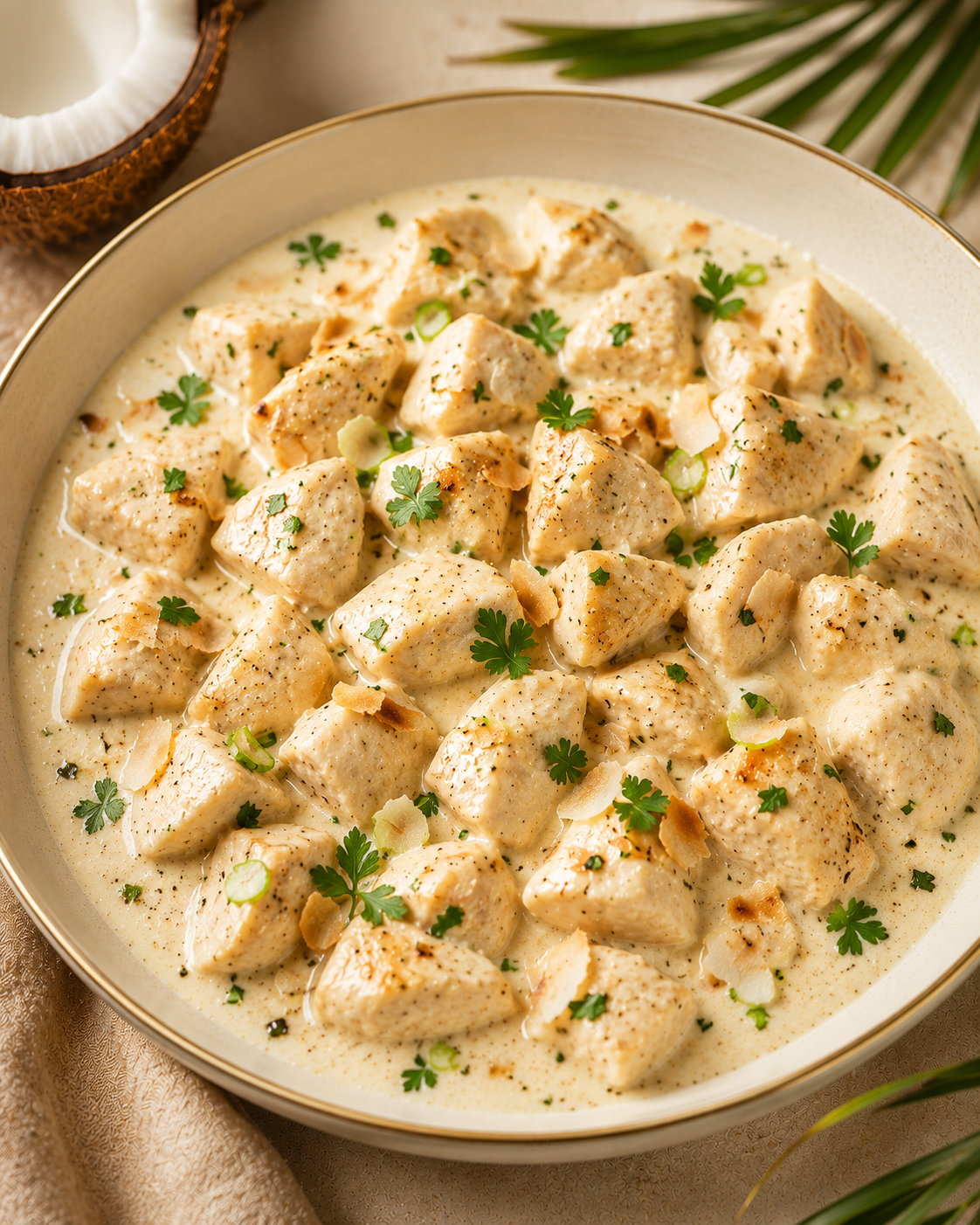 Chic'ken coconut (poulet au coco)